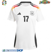 Maglie da calcio Germania Florian Wirtz #17 Prima Maglia Femminile Europei 2024 Manica Corta